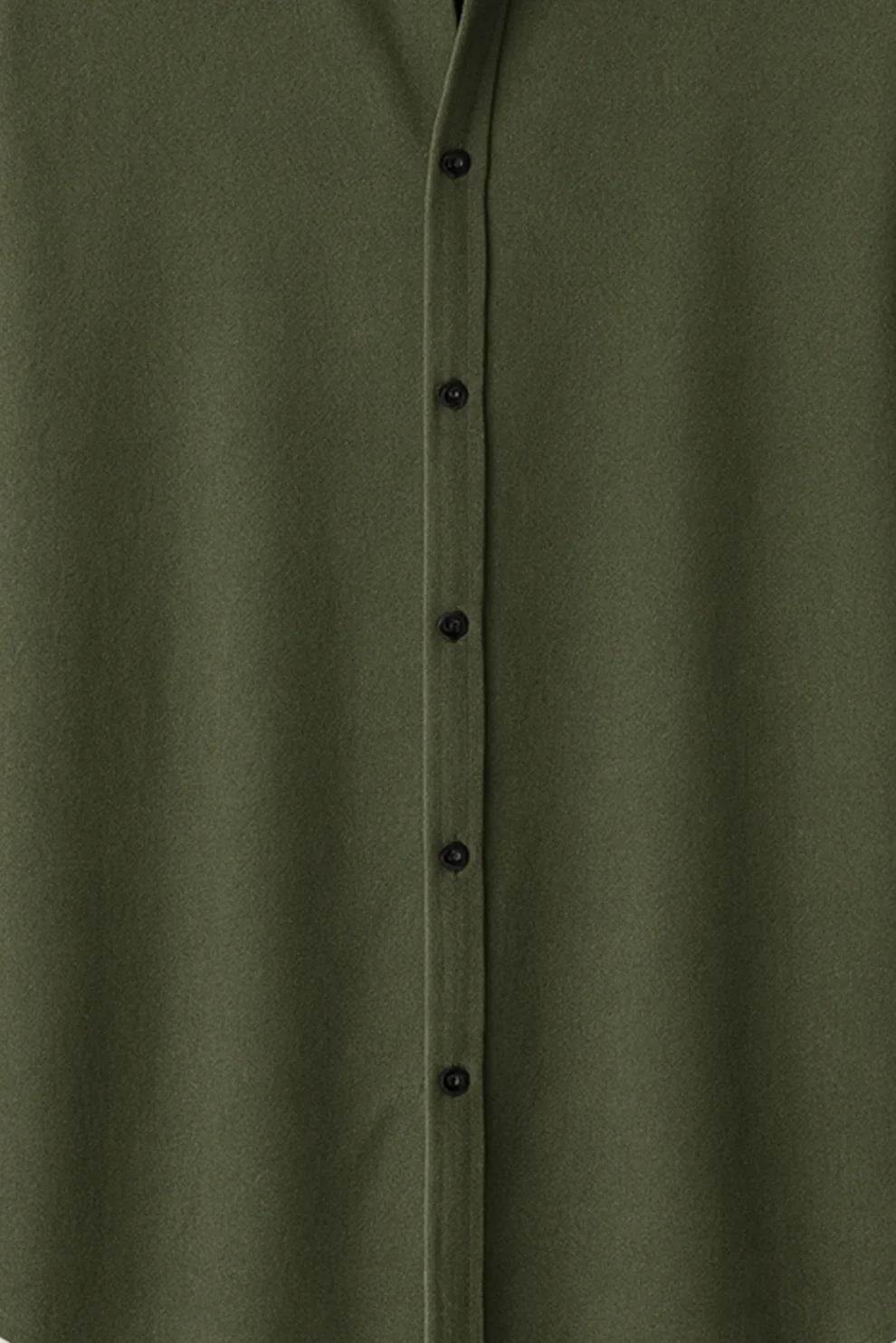 Premium Olive Green Solid Full Sleeve Shirt – Slim Fit Formal & Casual Wear